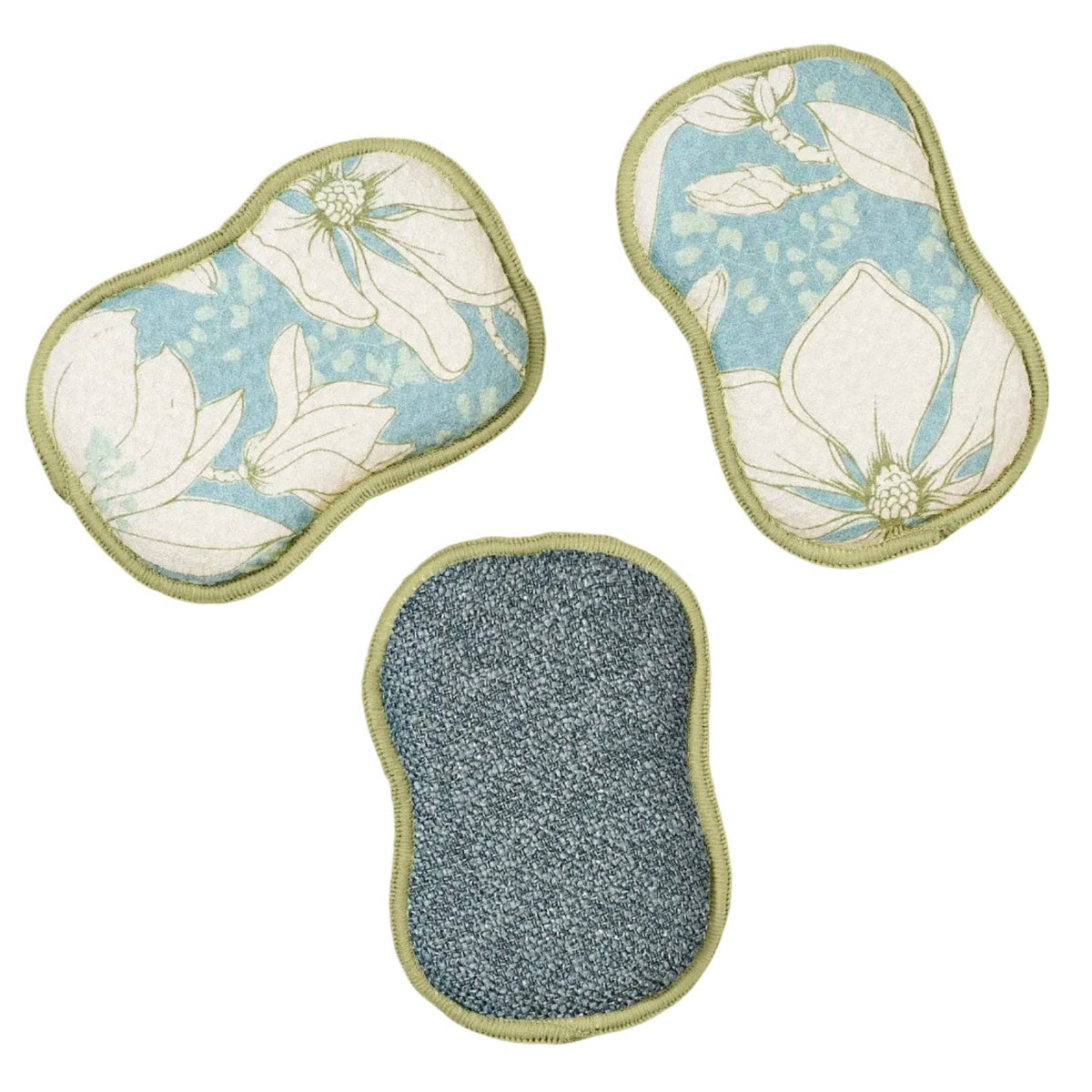 RE:usable Sponges (Set of 3) - JD Dreamy Magnolia: Mist