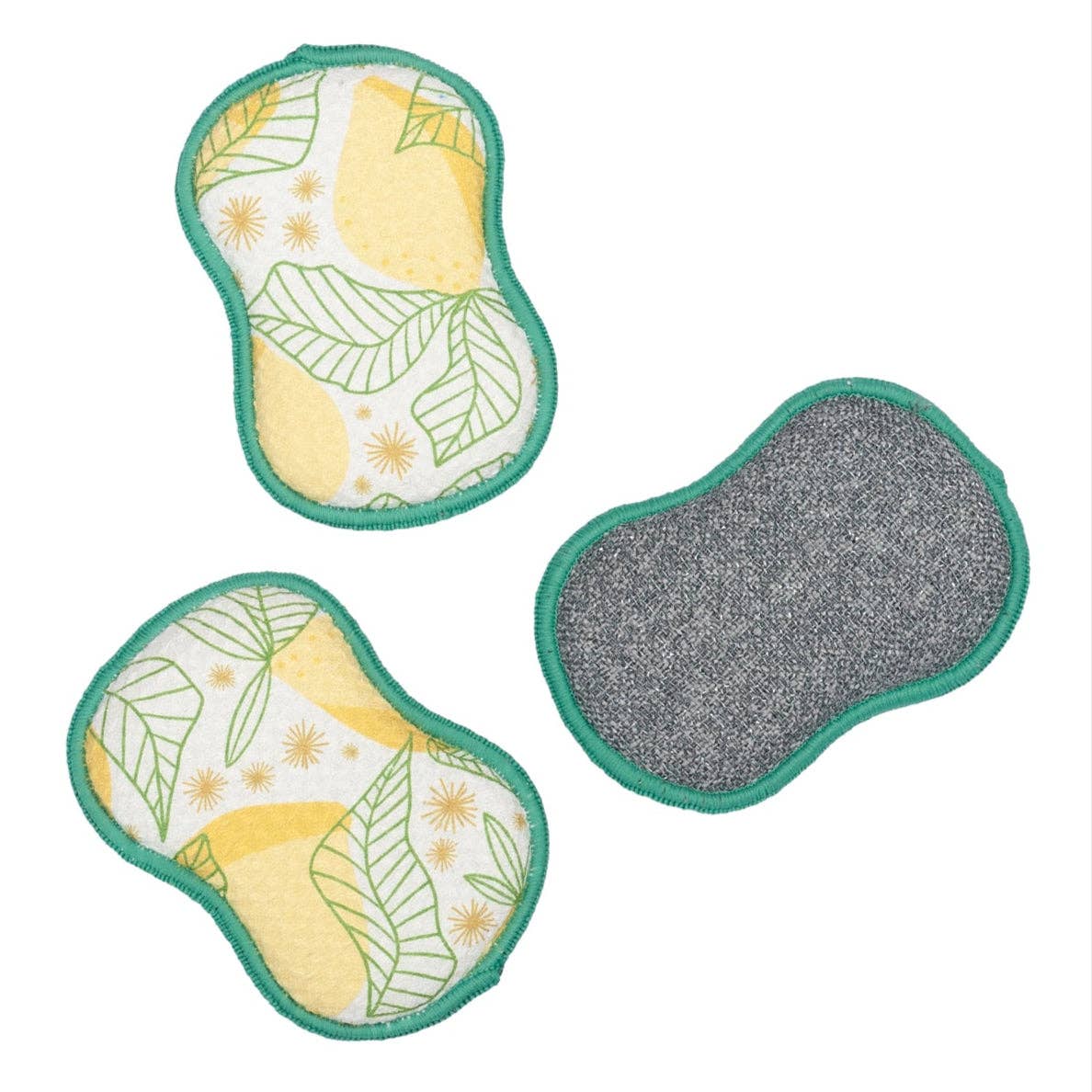 RE:usable Sponges (Set of 3) - RJW Lemon Sparkle: Yellow
