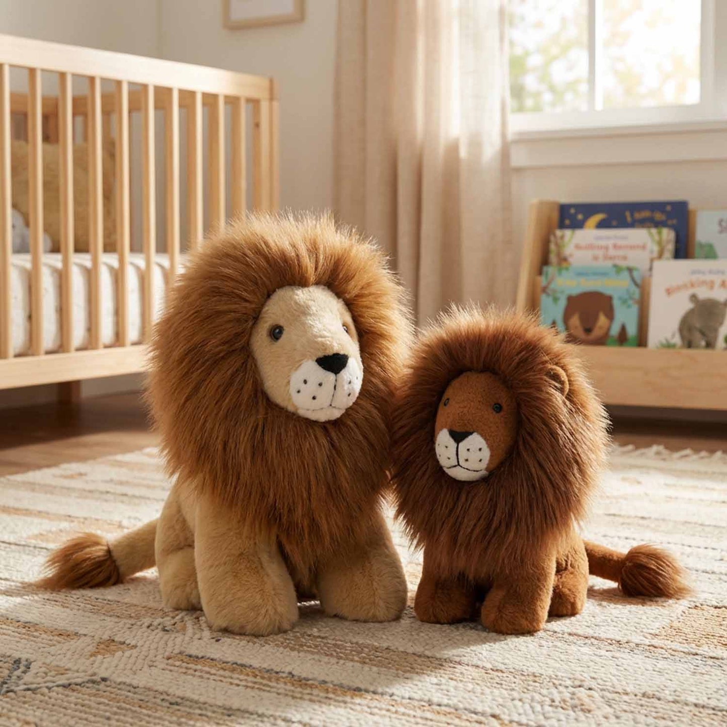 Alpaca Stuffed Animal - Small Lion 9"