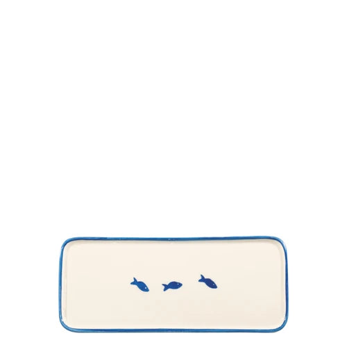 Lido Rectangular Plate - fish