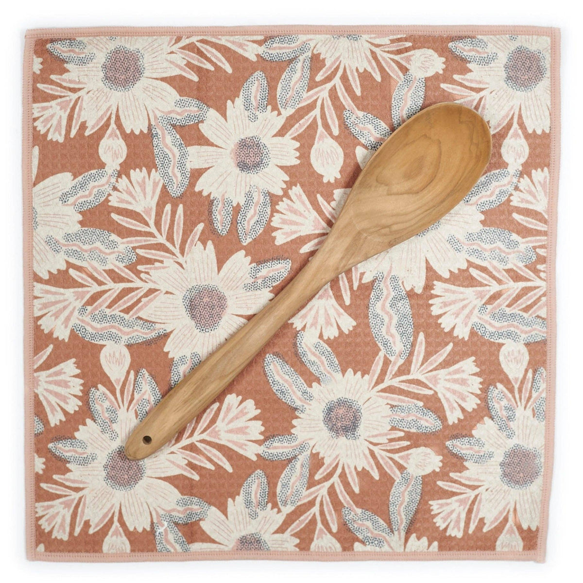 Mighty Mini Towel (Set of 3) Reversible - Jen Owens Pauline: Pecan