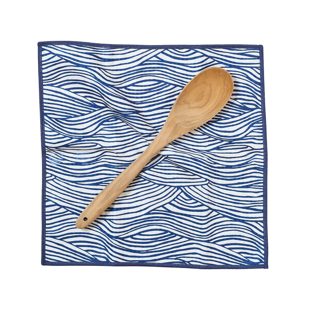 Mighty Mini Towel (Set of 3) Reversible - KN Tidepool: Navy