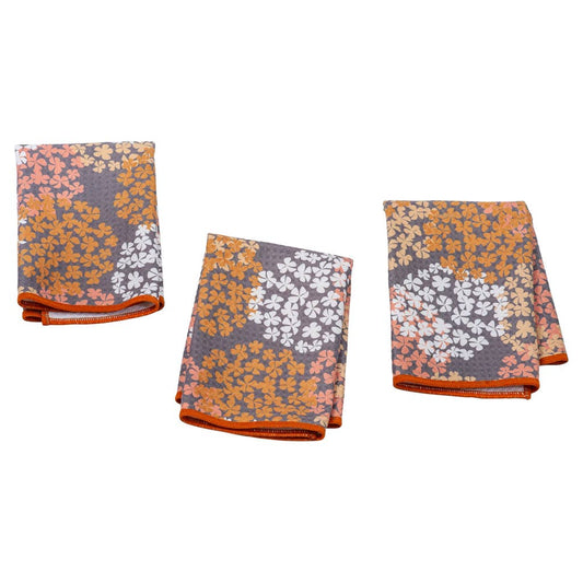 Mighty Mini Towel (Set of 3) - Hydrangea: Grey