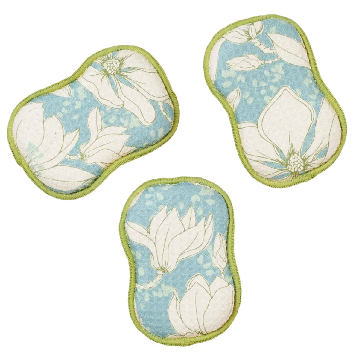 RE:usable Sponges (Set of 3) - JD Dreamy Magnolia: Mist
