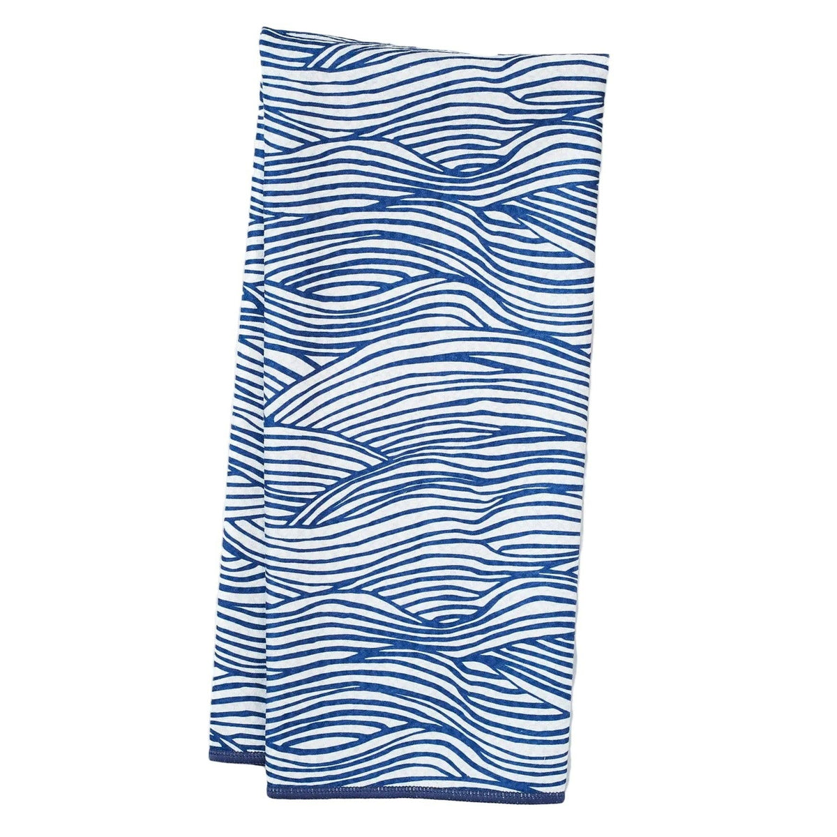 Anywhere Towel Reversible - KN Tidepool: Navy