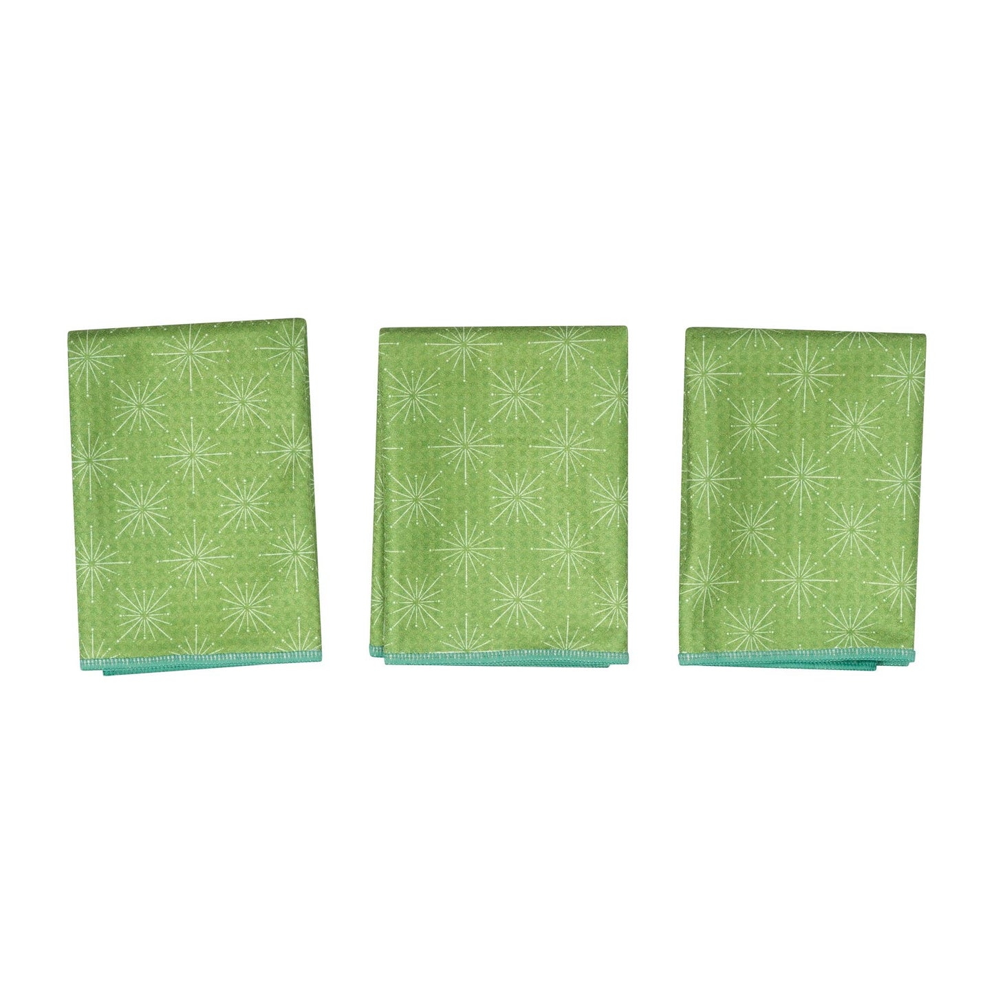 Mighty Mini Towel (Set of 3) Reversible - RJW Lemon Sparkle: Yellow