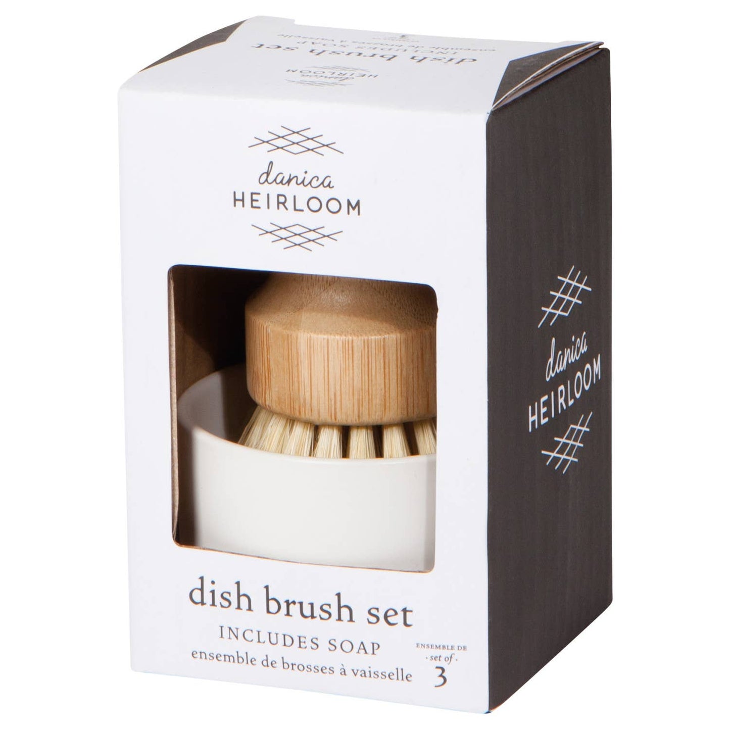 Dish Brush and Soap - Set of 3