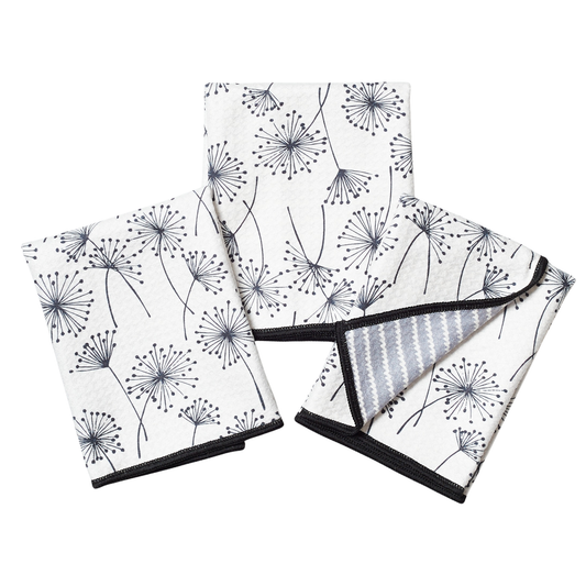 Mighty Mini Towel (Set of 3) Reversible -  Whispers: Milk