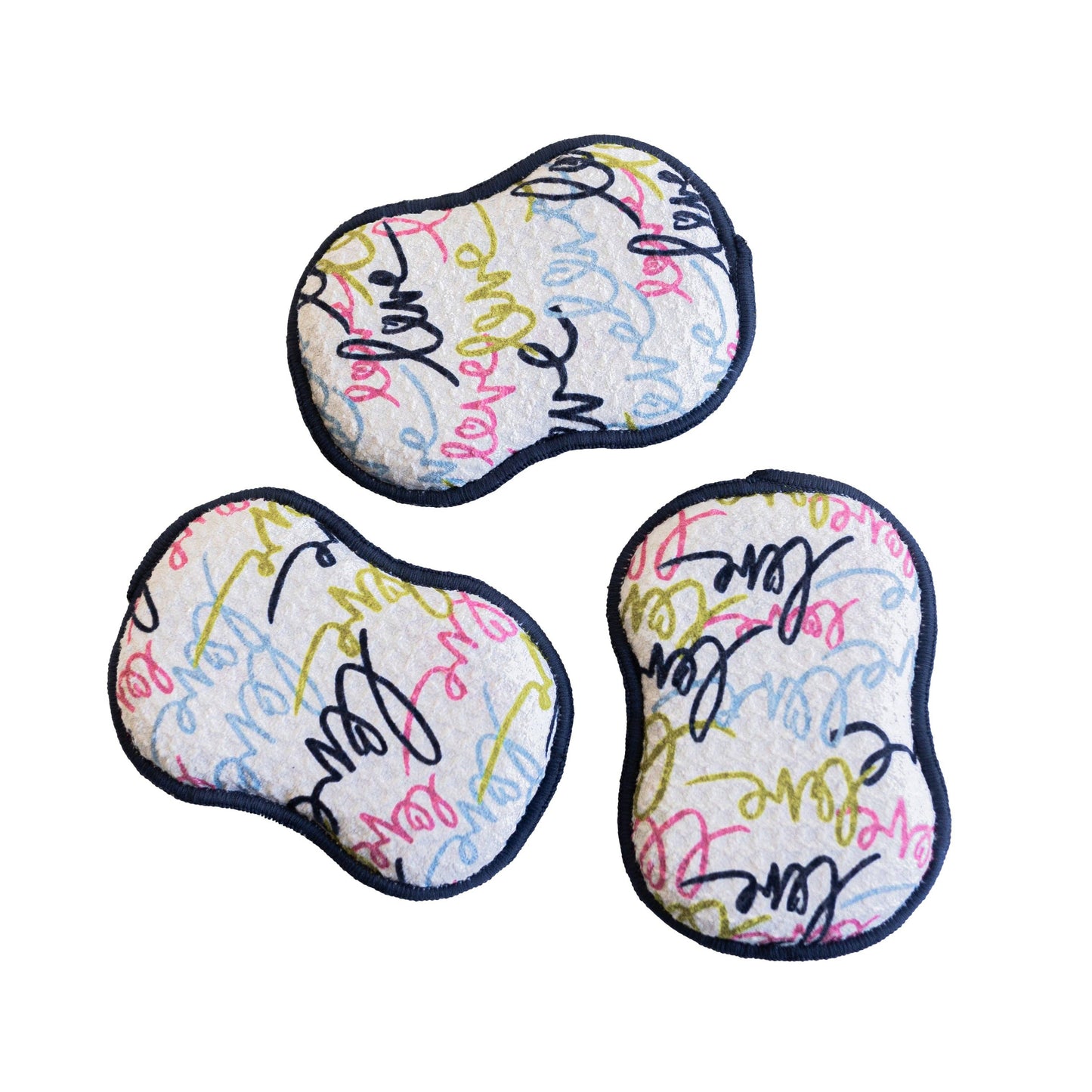 RE:usable Sponges (Set of 3) - HGC Love: Multicolor