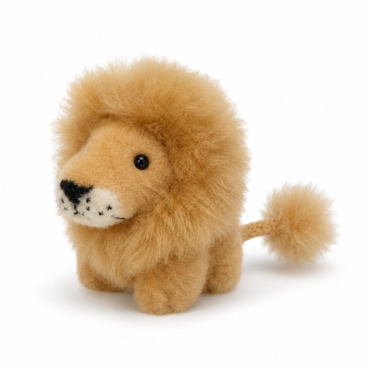 Alpaca Stuffed Animal - Micro Lion 5"
