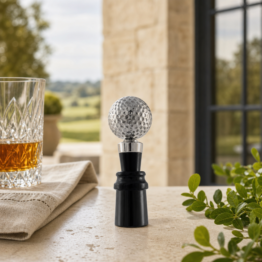 Golf Ball Bottle Stopper