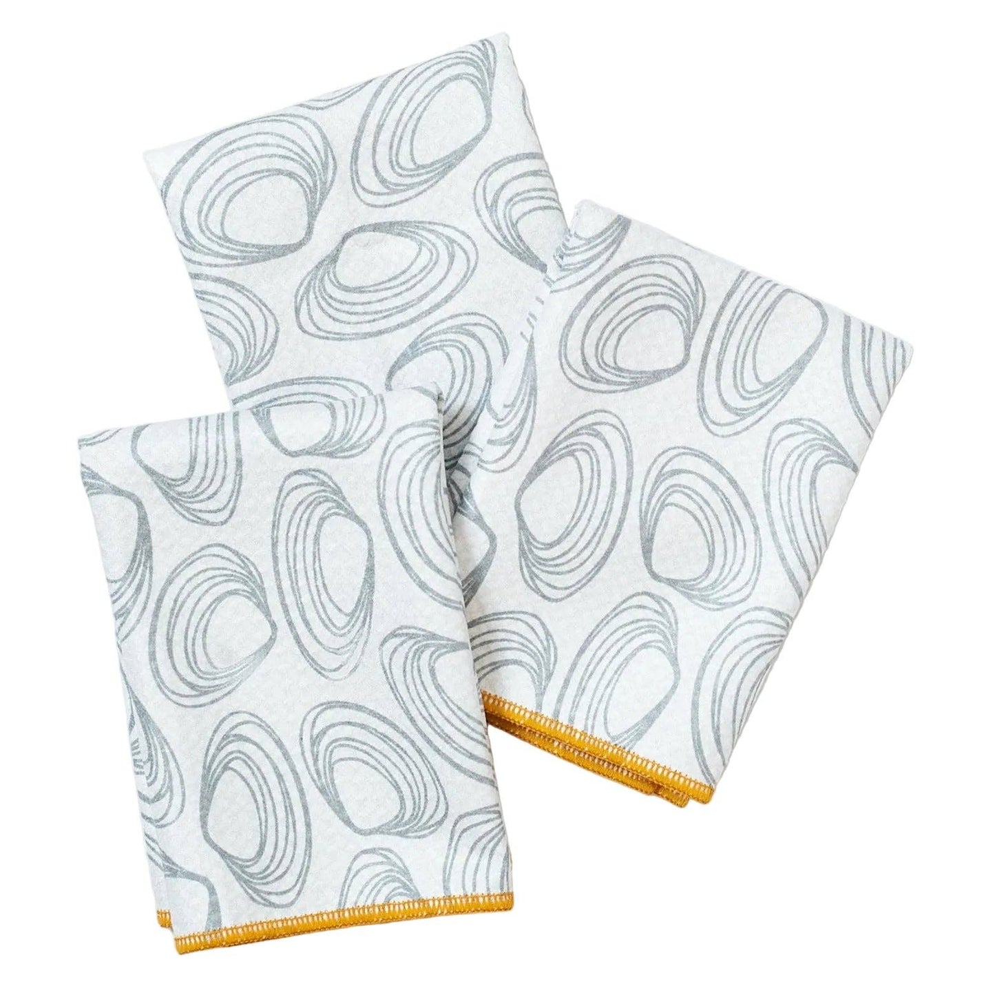 Mighty Mini Towel (Set of 3) Reversible - KN Seagull: Icy Blue