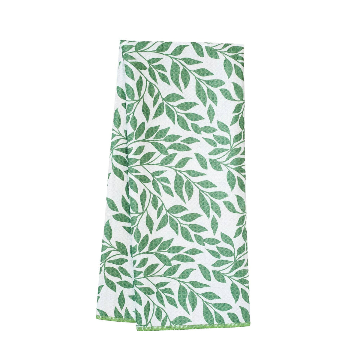 Anywhere Towel Reversible - KN Beach Roses: Flourite Green