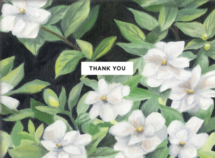 Thank you Floral Box Set of Greeting Cards