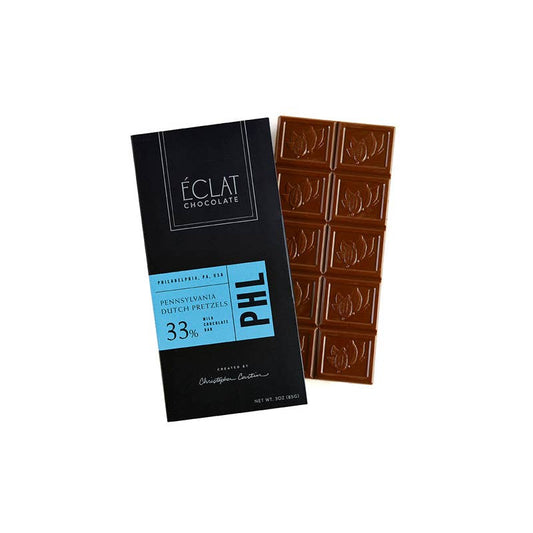 PHL Dutch Pretzel Destination Chocolate Bar - Milk