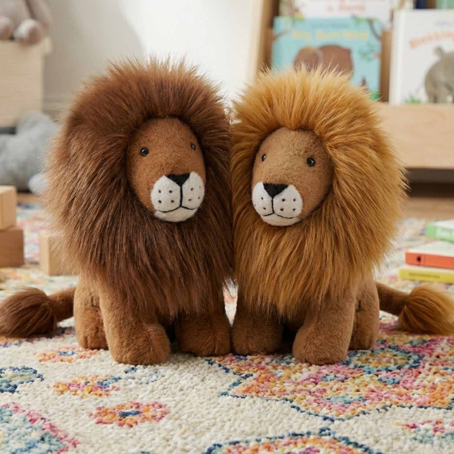 Alpaca Stuffed Animal - Small Lion 9"