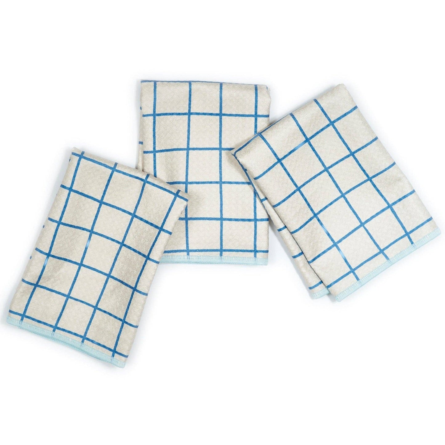 Mighty Mini Towel (Set of 3) Reversible - Jen Owens Frenchie: Sage
