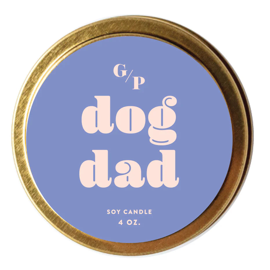 Dog Dad 4 oz. Candle Tin