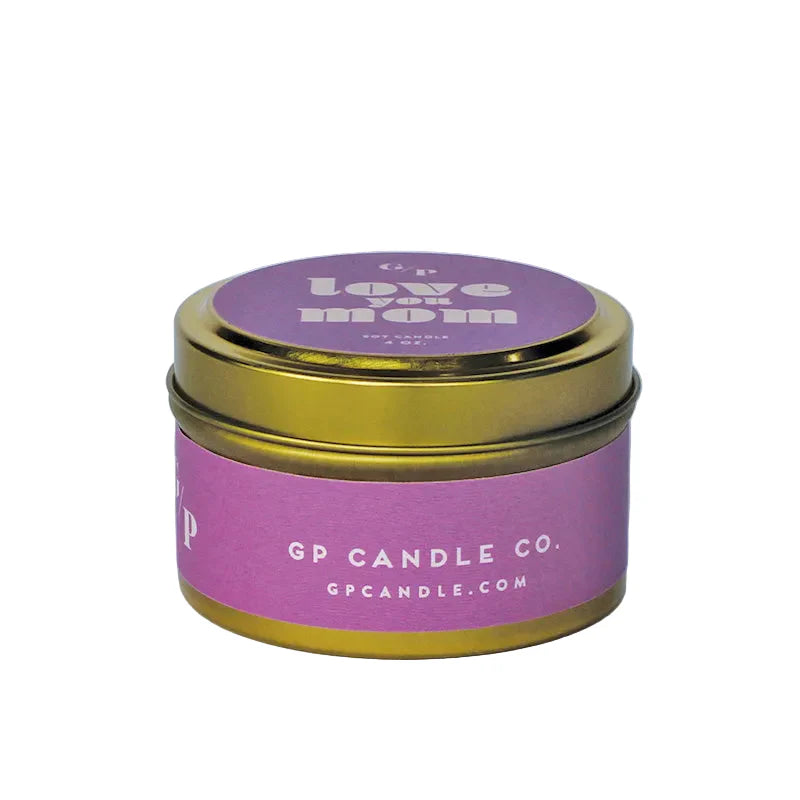 Love You Mom 4 oz. Candle Tin