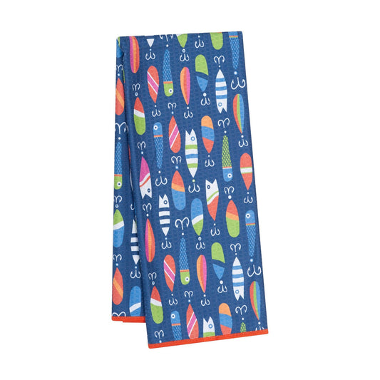 Anywhere Towel Reversible -  KN Lure: Navy