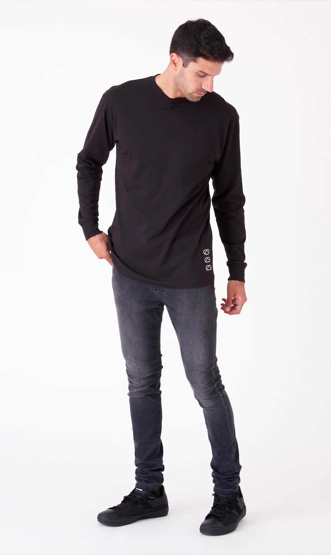 d e s ï r e - Black Long Sleeve - 100% Cotton