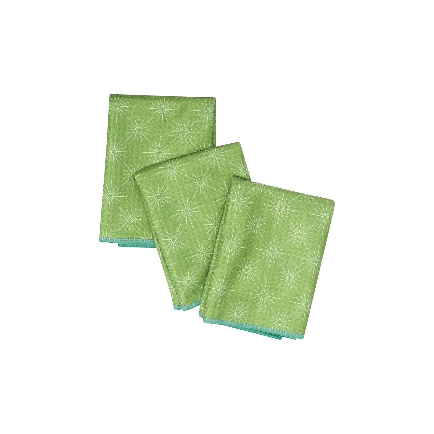 Mighty Mini Towel (Set of 3) Reversible - RJW Lemon Sparkle: Yellow