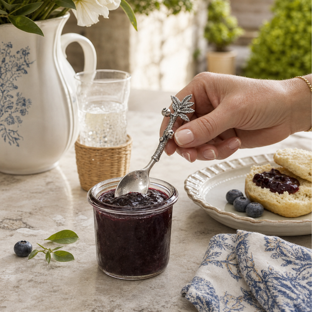 Blueberry Jam Spoon