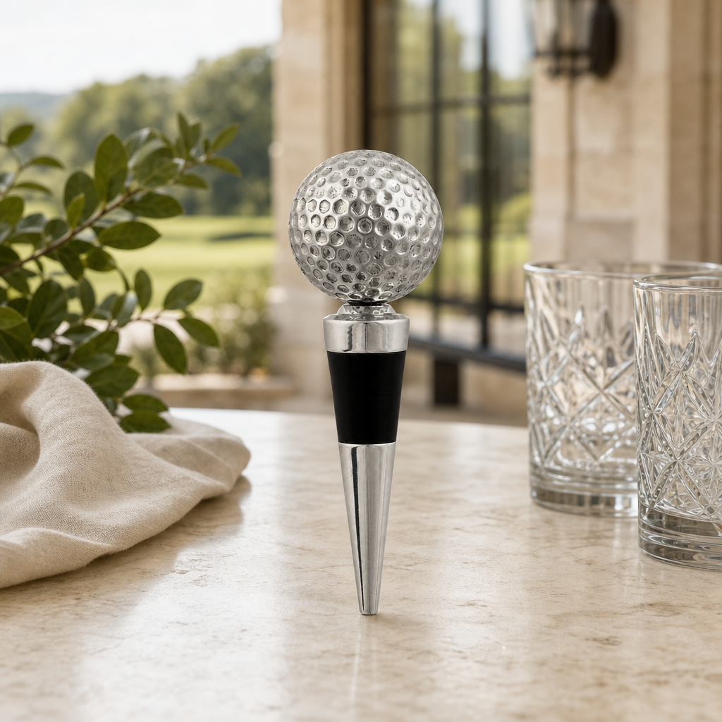 Golf Ball Bottle Stopper