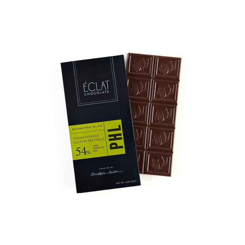 PHL Dutch Pretzel Destination Chocolate Bar - Dark