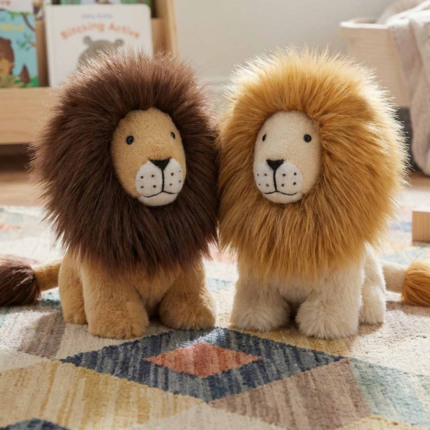 Alpaca Stuffed Animal - Small Lion 9"