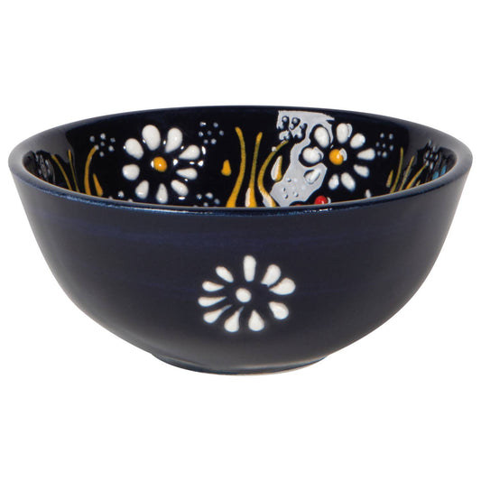 Hand-painted Turkish Bowl 3.5 inch - Evani Azure