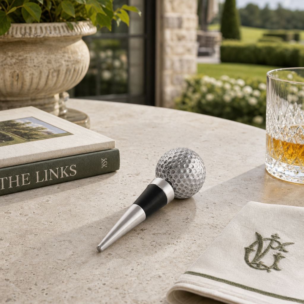 Golf Ball Bottle Stopper