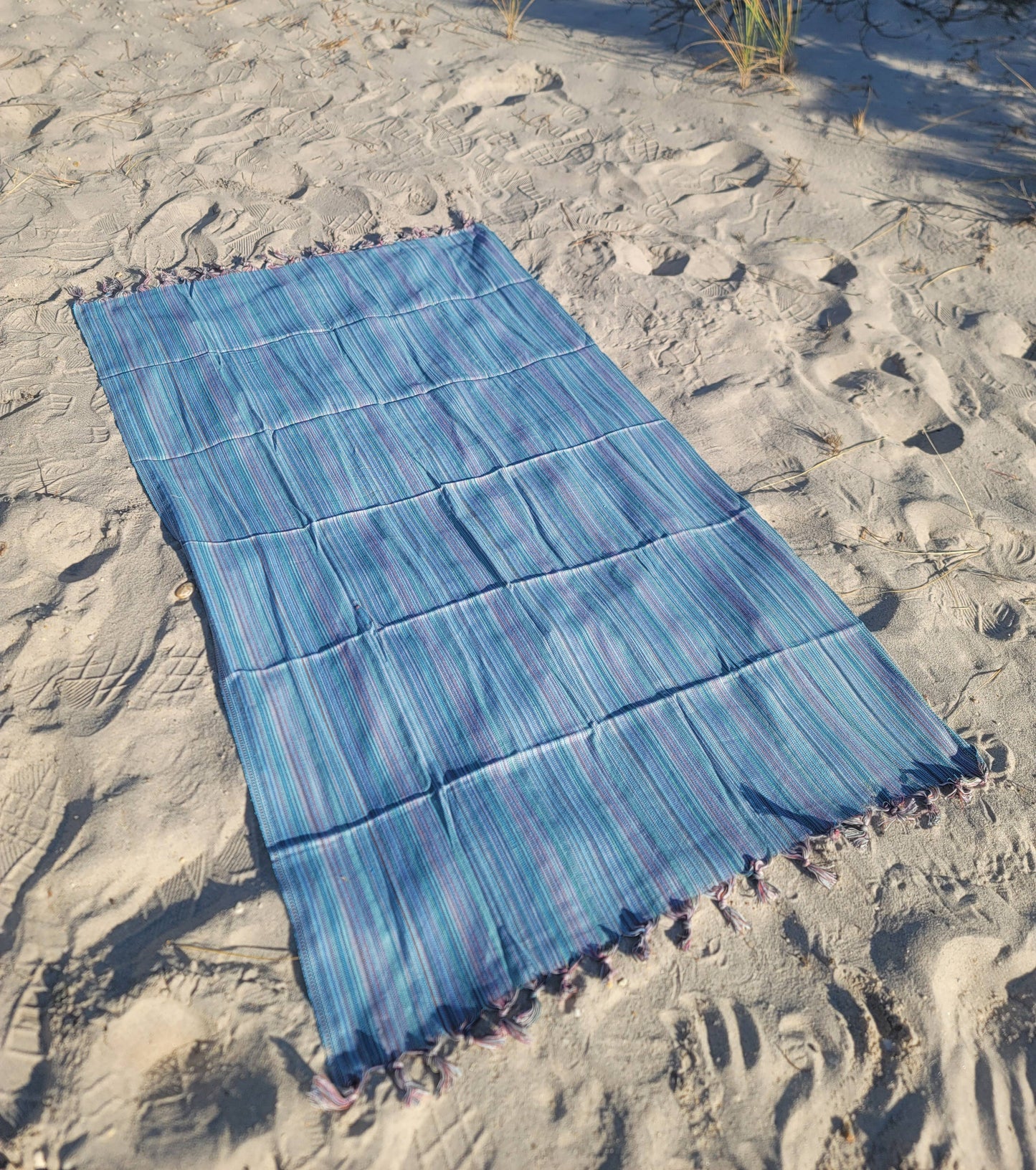 Rainbow Beach Towel | Turkish Towel | Sarong | Beach Wrap: Pink