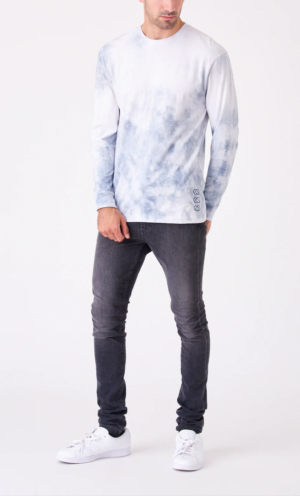 d e s ï r e - Ghost Long Sleeve (Tie Dye) - 100% Cotton