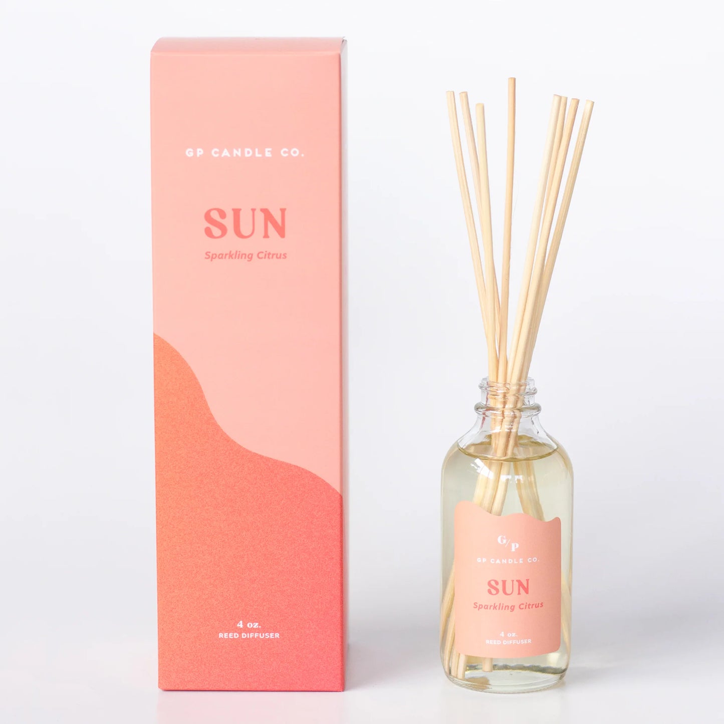 Sun 4 oz. Hue Reed Diffuser (Sparkling Citrus)