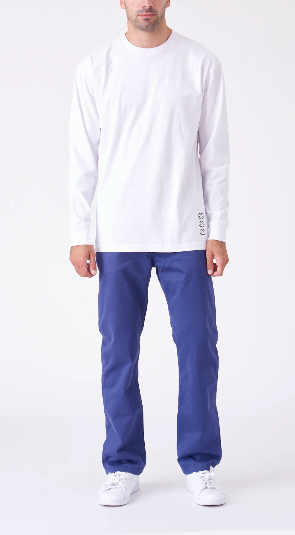 d e s ï r e - White Long Sleeve - 100% Cotton