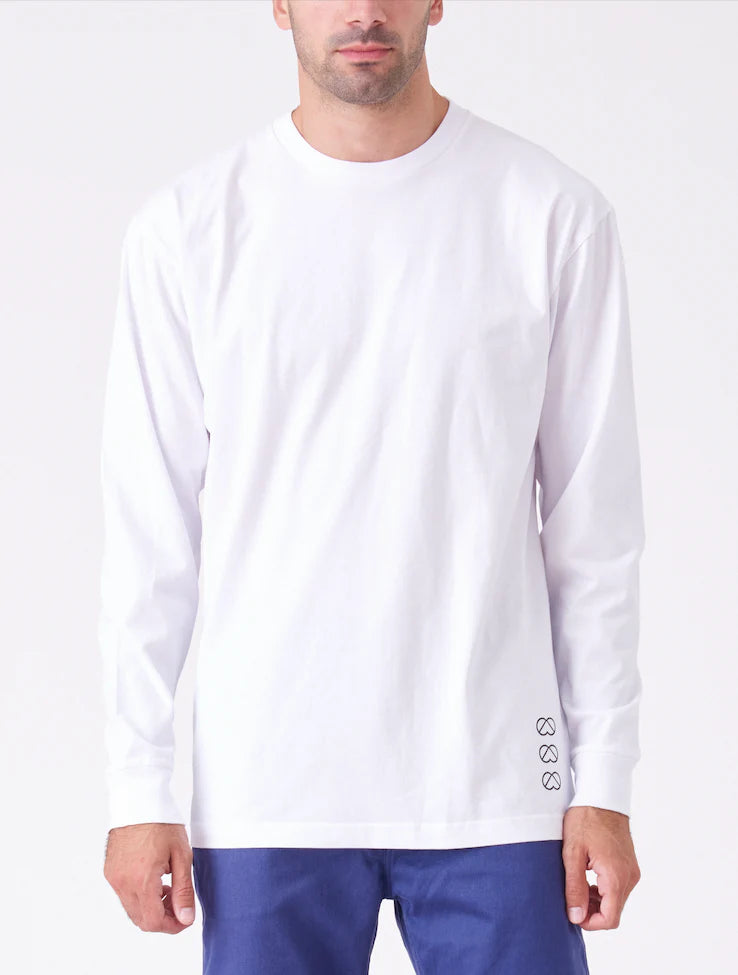 d e s ï r e - White Long Sleeve - 100% Cotton