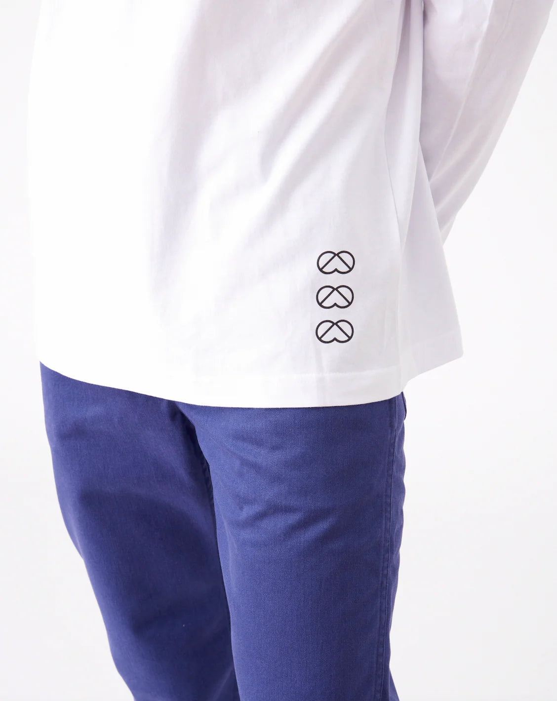 d e s ï r e - White Long Sleeve - 100% Cotton